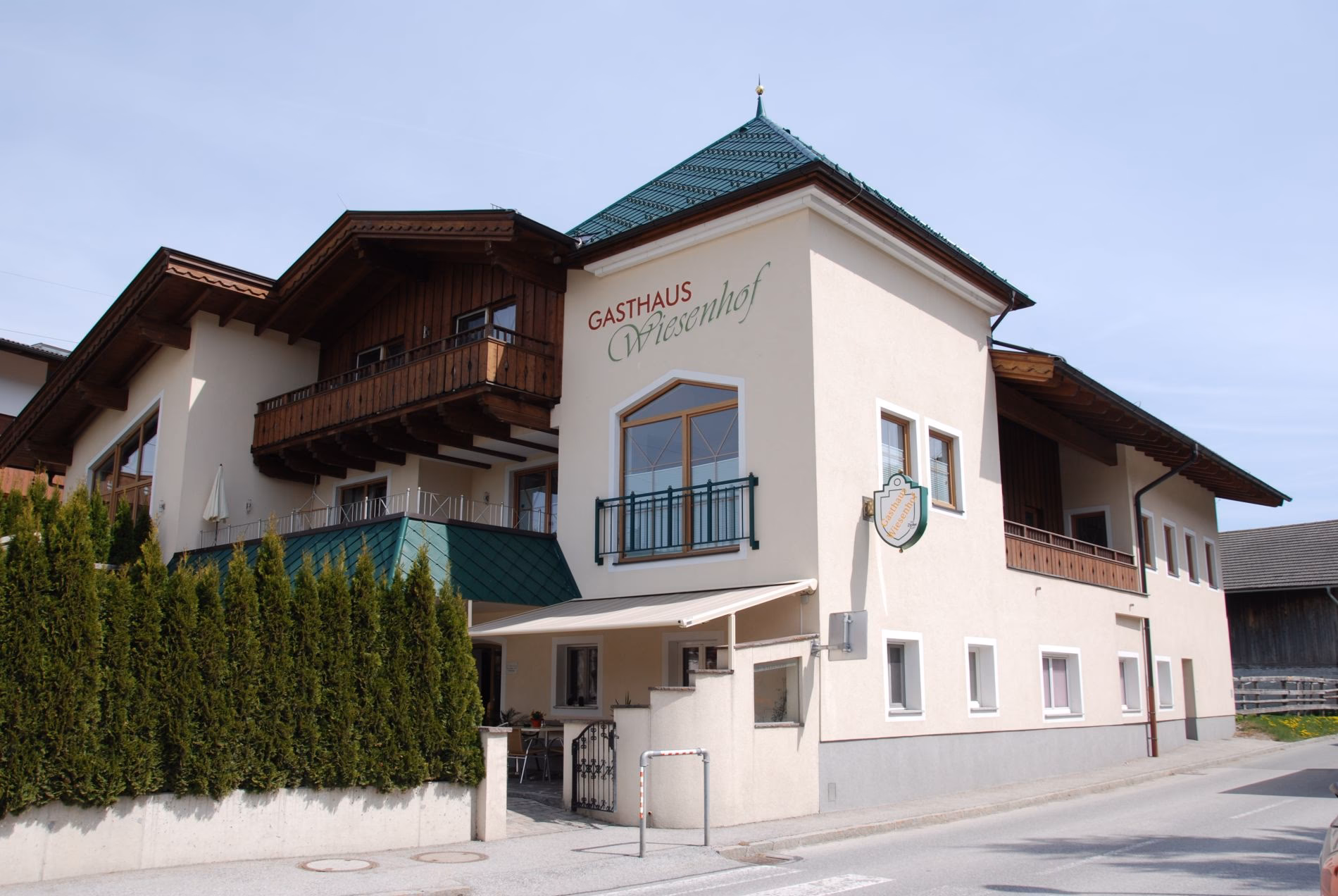 Wann ist der Bearbeitungsstand der Speisekarte von Gasthaus Wiesenhof?