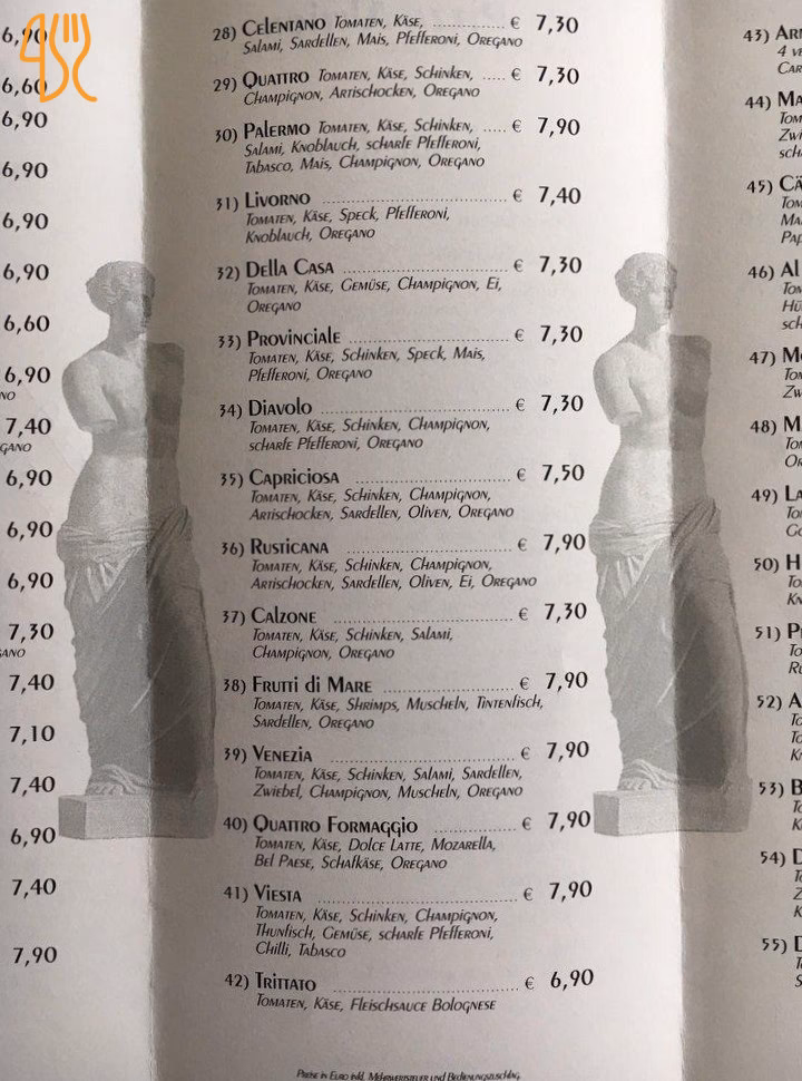 Was bietet Pizzeria Al Pacino?