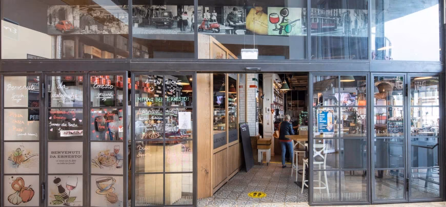 Wie viele Gerichte und Getränke gibt es im Ernesto?