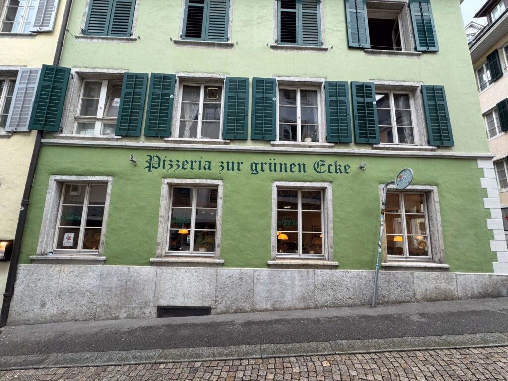 Was kann man in der grünen Ecke Essen?