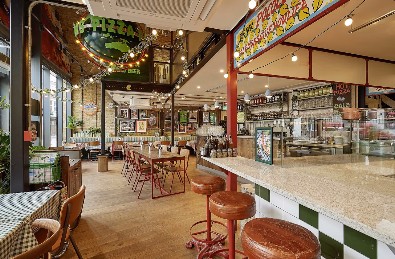 Where to eat Italian pizza in London Bridge?