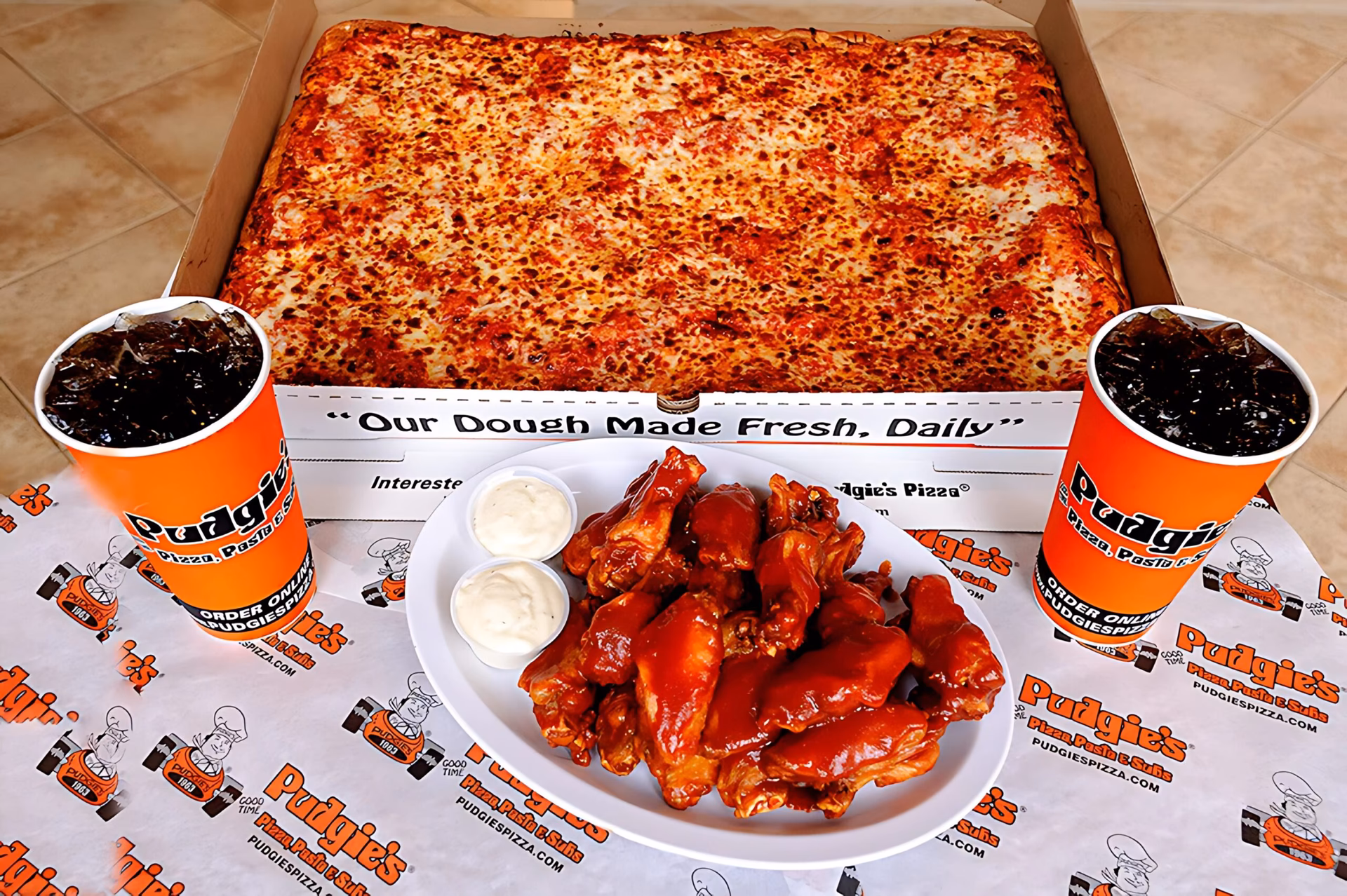 What is a pudgie Burger?