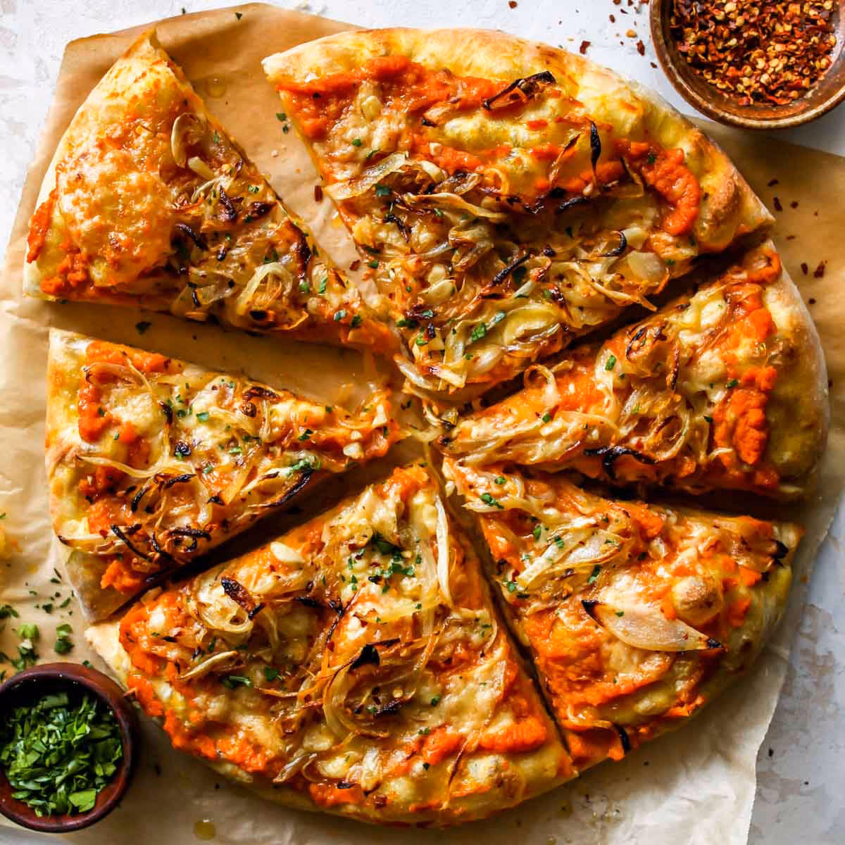 What is a mini pumpkin pizza?