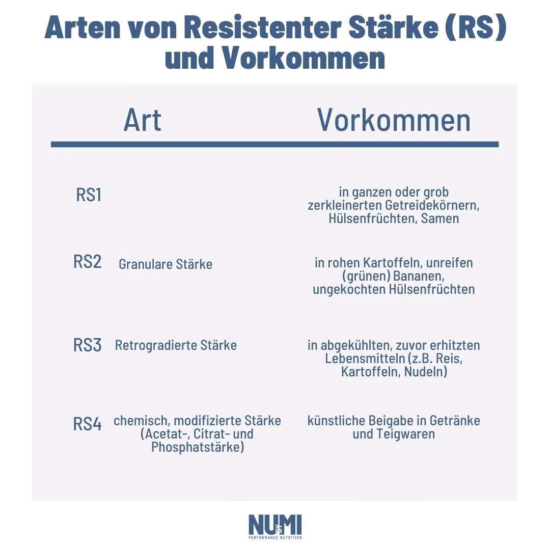 Wie wirkt sich resistente Stärke auf den Körper aus?