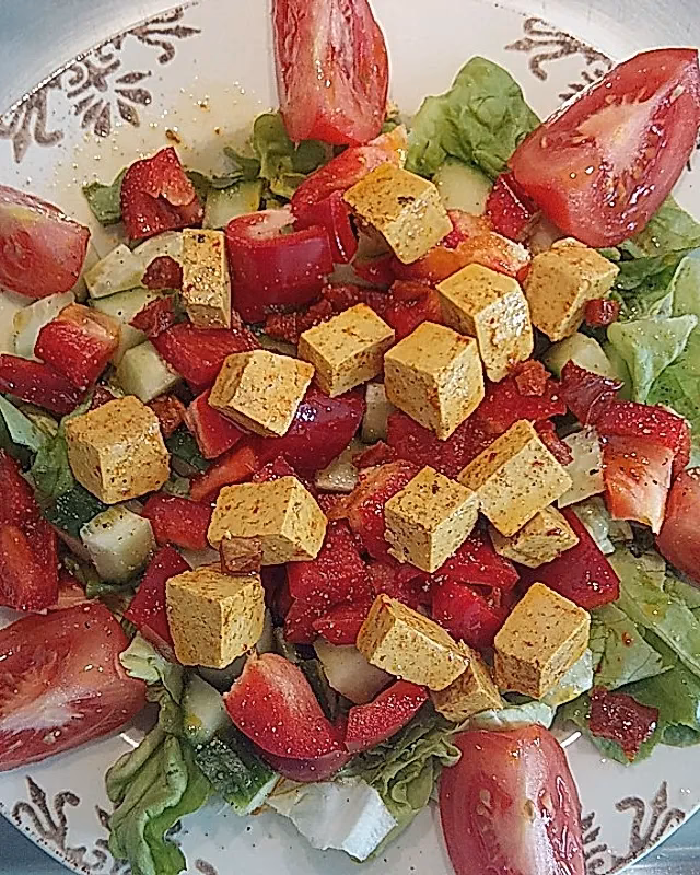 Was braucht man für einen Salat?
