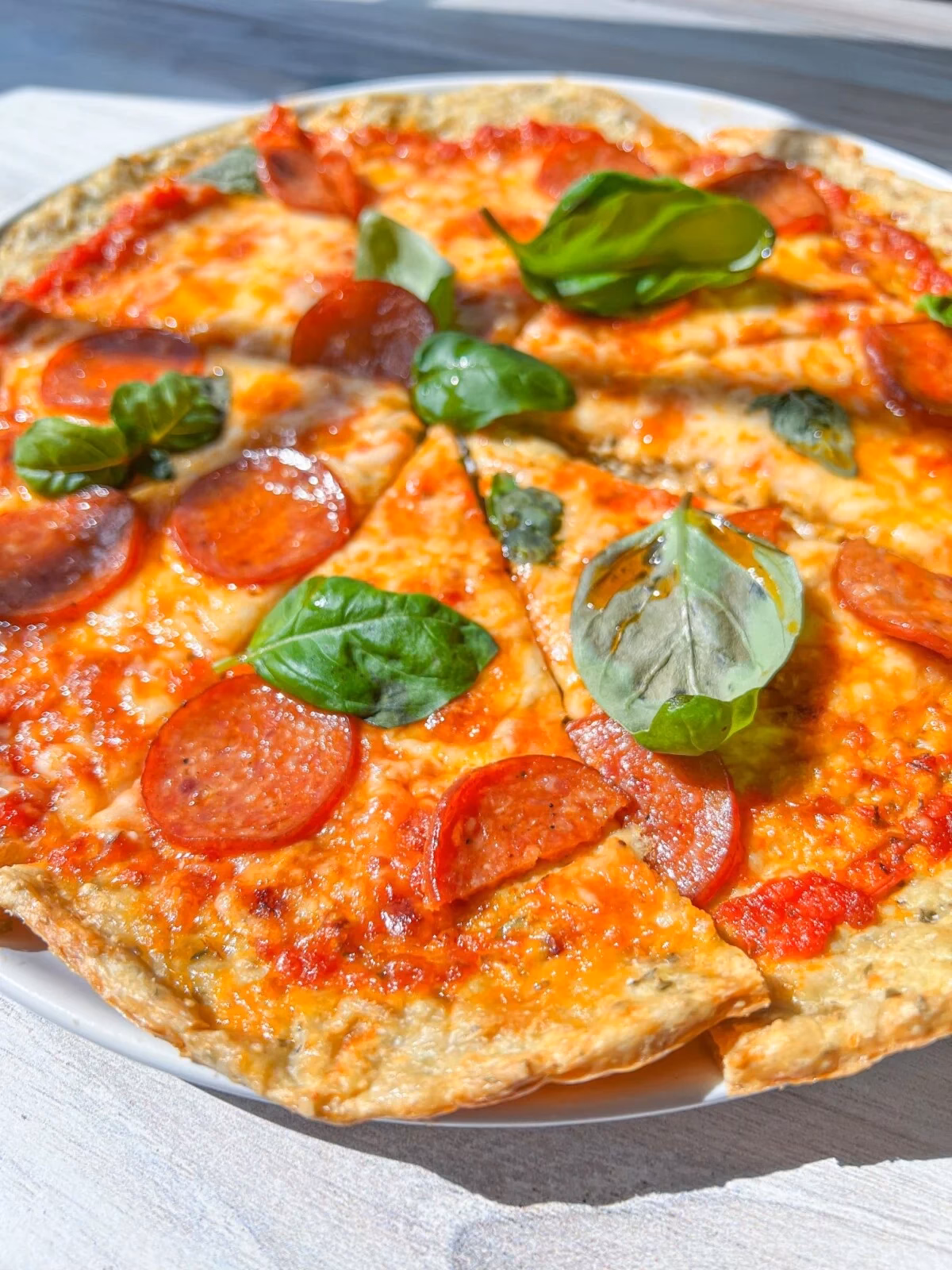 Was ist eine Low-Carb schüttelpizza?