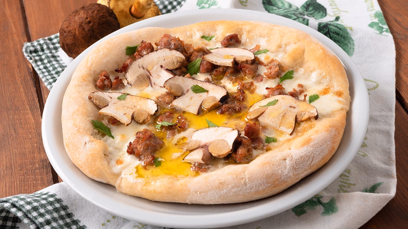 Wie bereite ich Steinpilze in den Backofen vor?