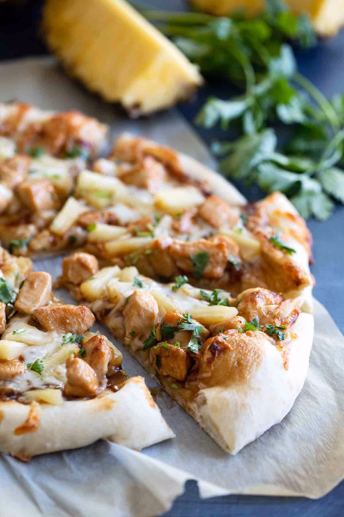 What is a teriyaki chicken pizza?