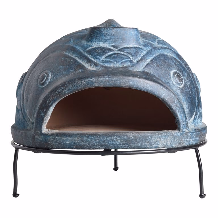 What is a Puglia full dome stucco pizza oven?