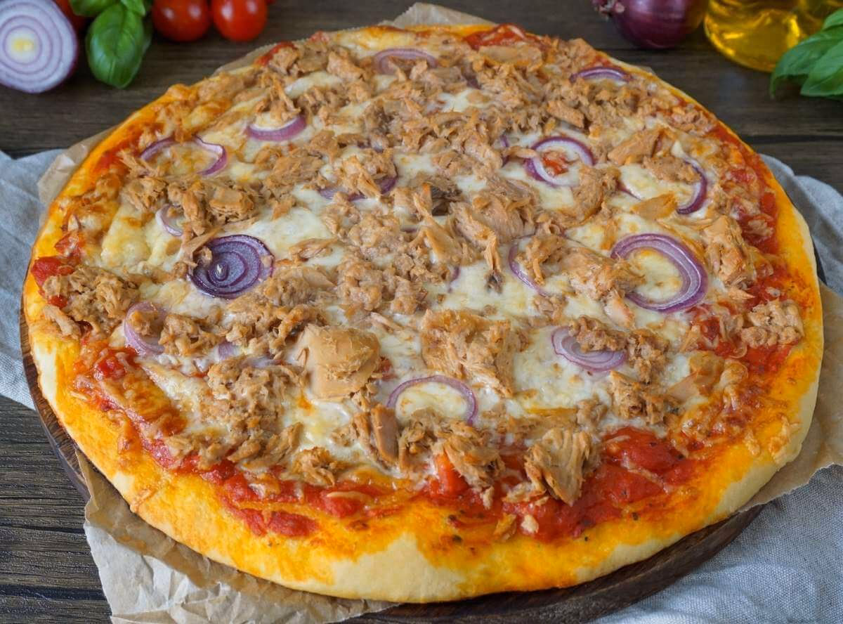 Was ist ein Thunfisch Pizzateig?