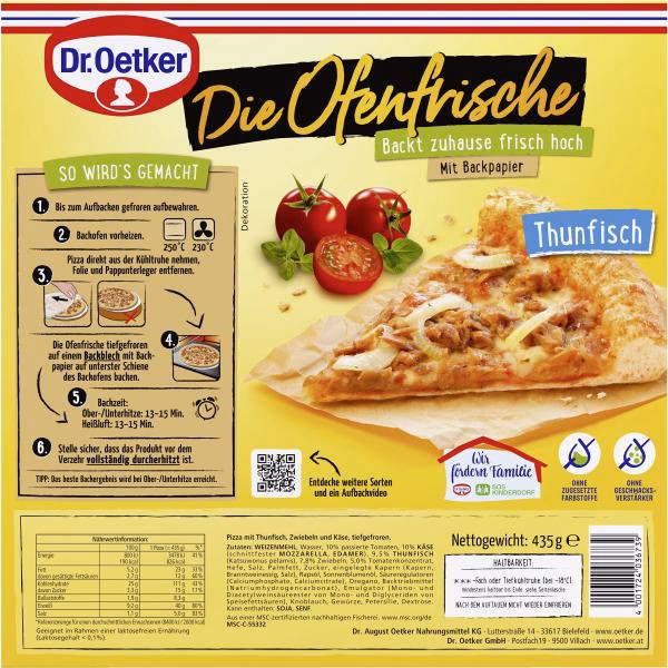 Was ist der Unterschied zwischen Pizza und Thunfisch?