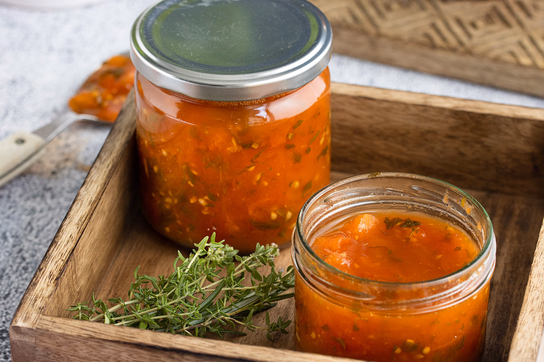 Wie kann man Tomaten Einkochen?