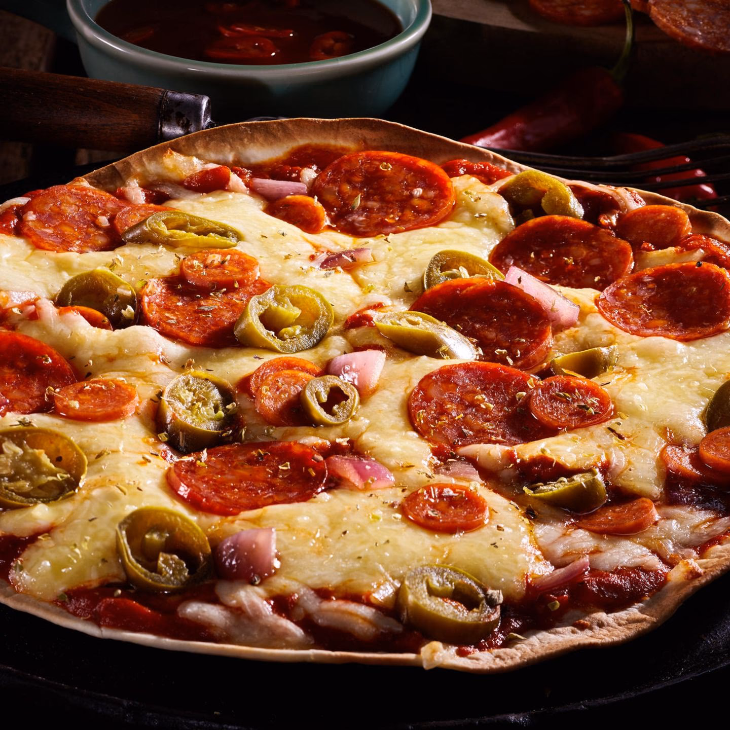 Wie viele Kalorien hat eine Tortilla Pizza?