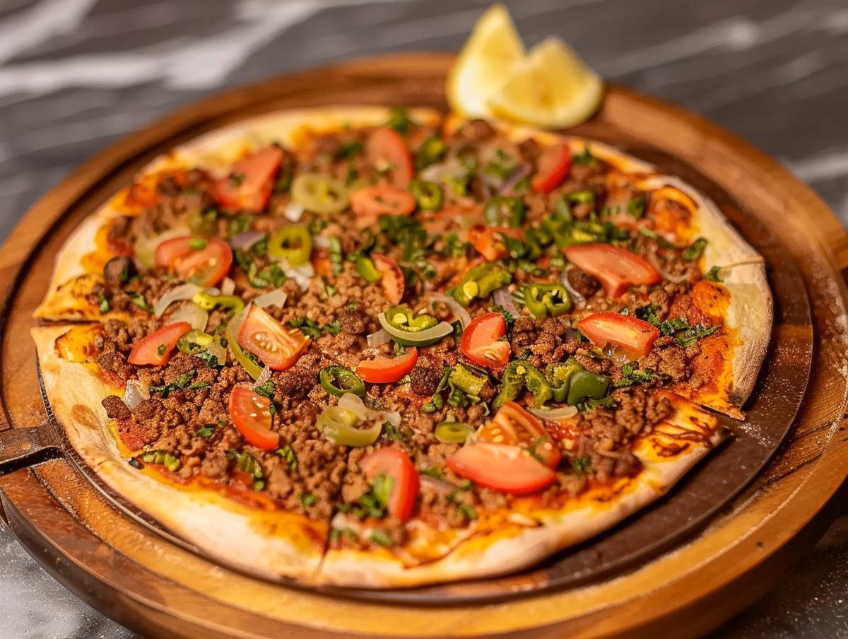 Wie viel wiegt eine türkische Pizza?