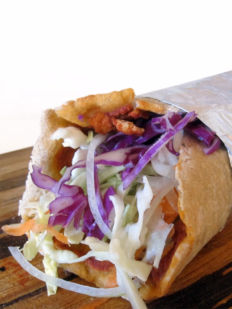 Wie bereite ich eine vegane Lahmacun-Pizza zu?