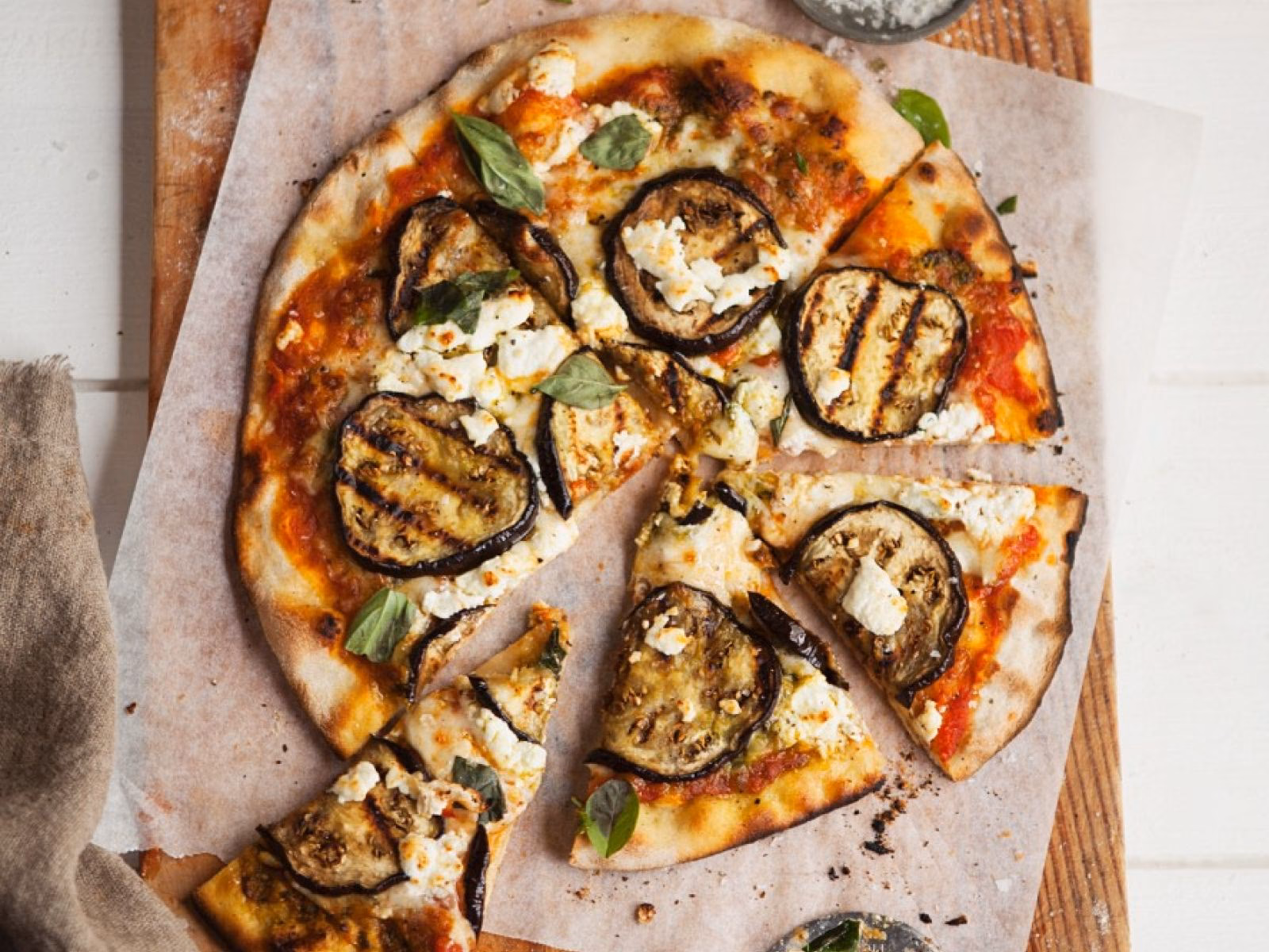 Wie viele Kalorien hat eine Auberginen-Pizza?