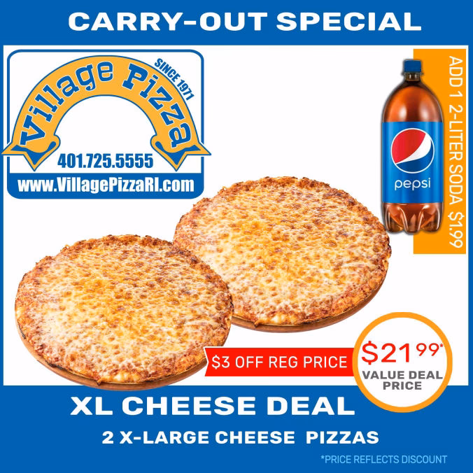 Why does the village pizza stand out?