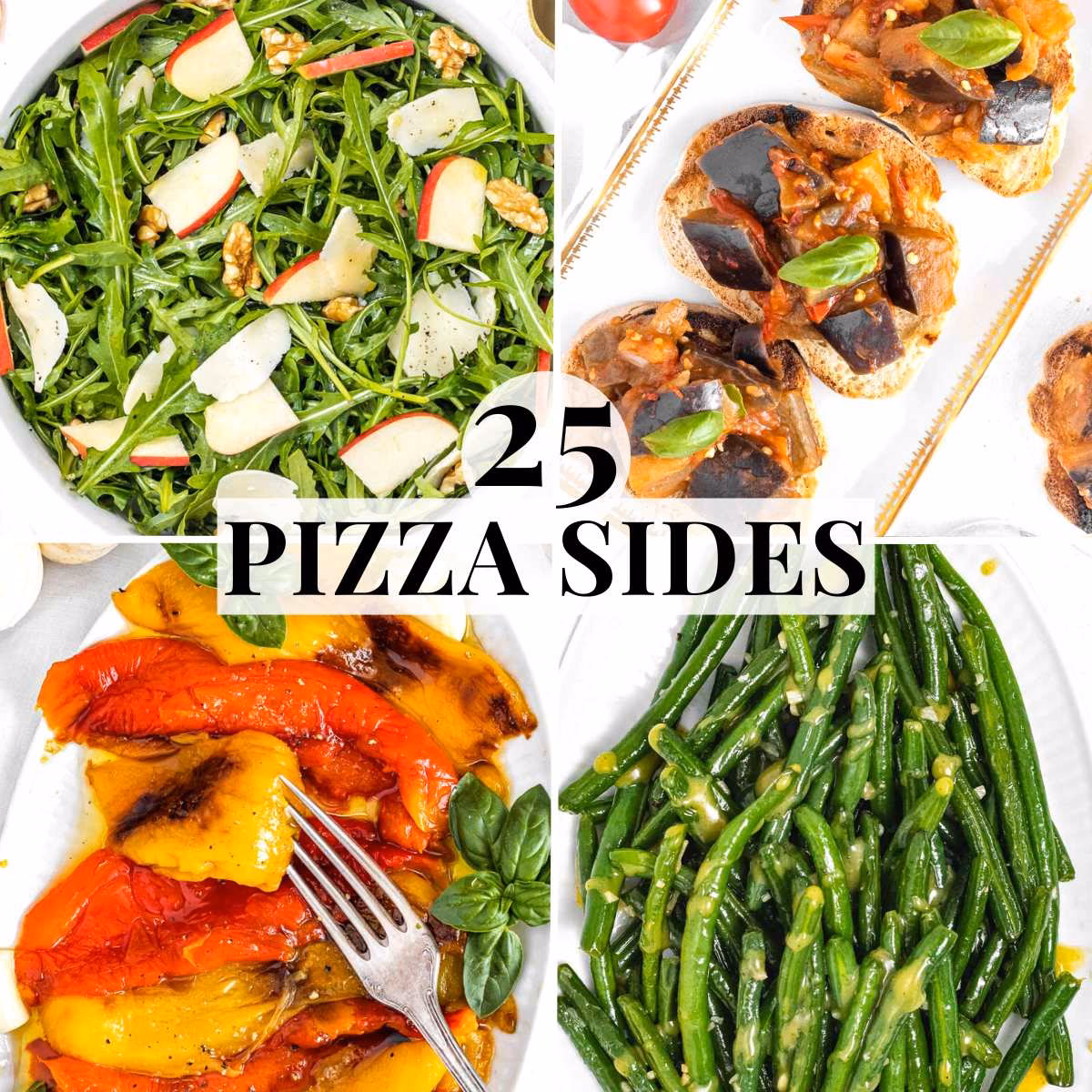 What to eat with a deep crust pizza?