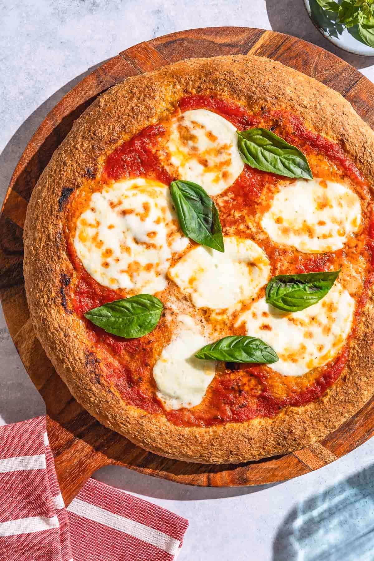 What is whole wheat pizza dough?