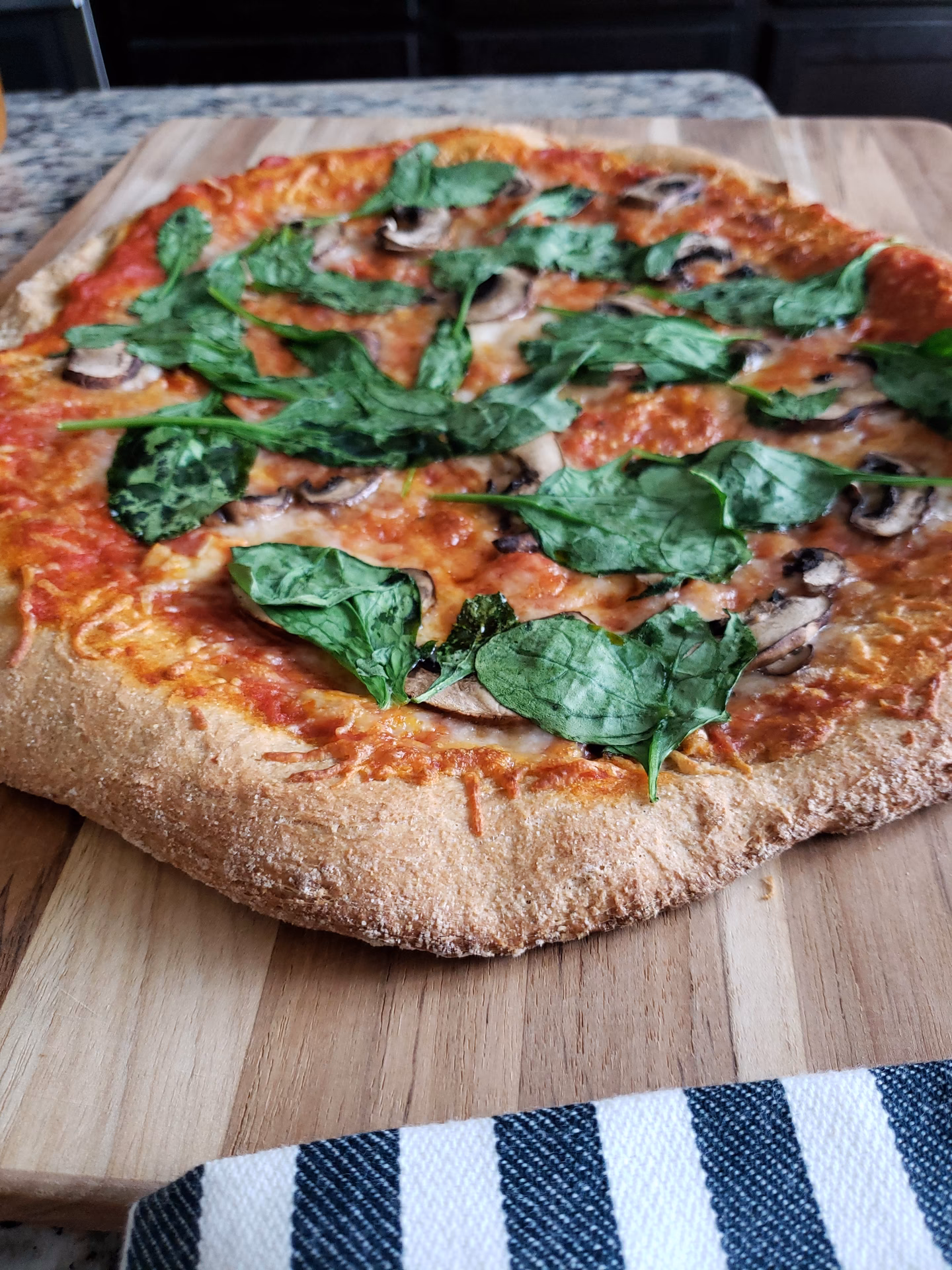 Can I use whole wheat flour for pizza dough?