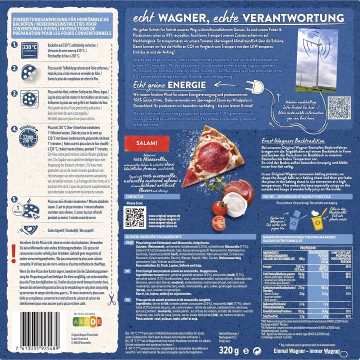 Wie viele Kalorien hat eine Pizza?